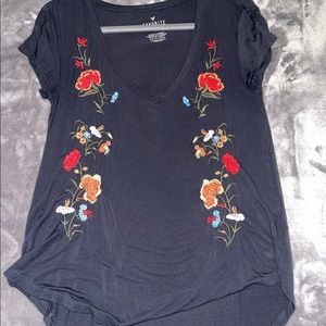 Super cute and soft v neck t shirt